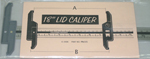 California Pottools 18" Lid Caliper