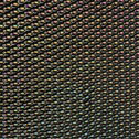 Uroboros Textural and Specialty Sheet Glass - Black Radium Ripple Iridescent - 24" x 24" x 1/8"(3mm) thick
