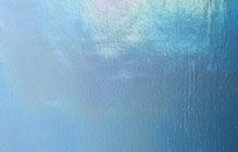 Uroboros Hand Rolled Smooth Sheet Glass - Sapphire Iridescent - 24" x 24" x 1/8"(3mm) thick