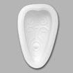 Mayco  Glass Mold - GM-114 - African Mask, Heart Shaped, Small