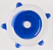 Uroboros Rods - RO230296 - Medium Blue Opal - 1 rod