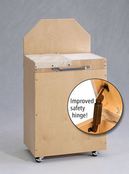 Brent Mobile Clay Cart with Wedging Board