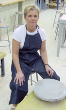 Split Leg Denim Apron