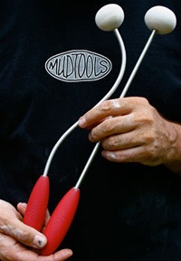 Sherrill Mudtools - Bump Tool - Curved Handle