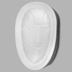 Mayco  Slump & Hump Mold - CD-911 - African Mask - Oval Shape