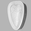 Mayco  Slump & Hump Mold - CD-912 - African Mask - Heart Shape