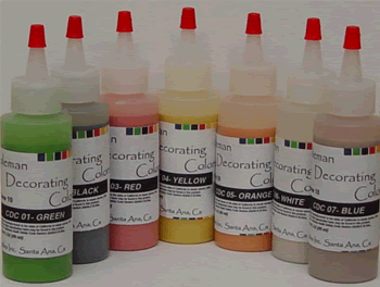 Coleman Decorating Color Set - 7 pcs at 2 fluid oz.
