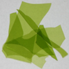 Uroboros Confetti Glass - Yellow Green - 4 oz. jar