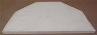 Cordierite Kiln Shelf - 231-1 Half Shelf - 10.5" x 22" x 1"