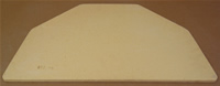 Cordierite Kiln Shelf - 231 Half Shelf - 10.5" x 22" x 5/8"