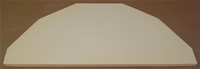 Cordierite Kiln Shelf - 280 Half Shelf - 13" x 26" x 5/8"