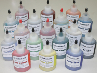 Glassline Pens - 2 oz. squeeze bottles