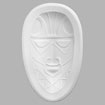 Mayco  Glass Mold - GM-911 - African Mask, Oval, Large
