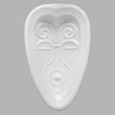 Mayco  Glass Mold - GM-912 - African Mask, Heart Shaped, Large
