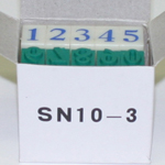 Chinese Art Clay Stamp - Medium Numbers