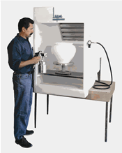 Laguna  Spray Booth Pro-X, table top design