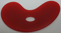 Sherrill Mudtools -  Small Bowl Rib - Red