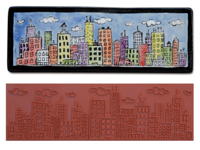 Mayco Designer Stamp - ST-104 - Skyline