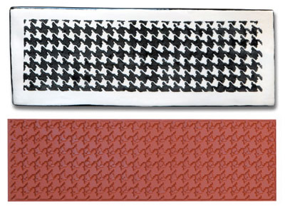 Mayco Designer Stamp - ST-115 - Houndstooth Check