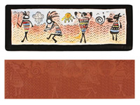 Mayco Designer Stamp - ST-117 - Tribal