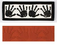 Mayco Designer Stamp - ST-336 - Hand Prints