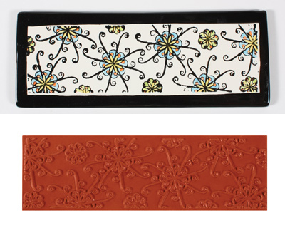 Mayco Designer Stamp - ST-339 - Star Swirls
