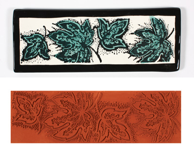 Mayco Designer Stamp - ST-341 - Leaves