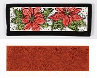Mayco Designer Stamp - ST-342 - Pointsettia