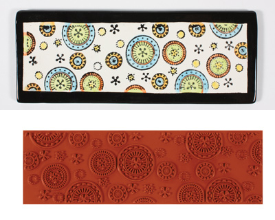 Mayco Designer Stamp - ST-343 - Deco Circles