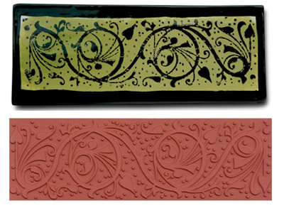 Mayco Designer Stamp - ST-368 - Ornate Border Stamp