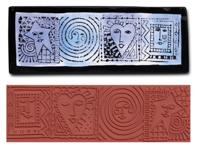 Mayco Designer Stamp - ST-373 - Cube Faces